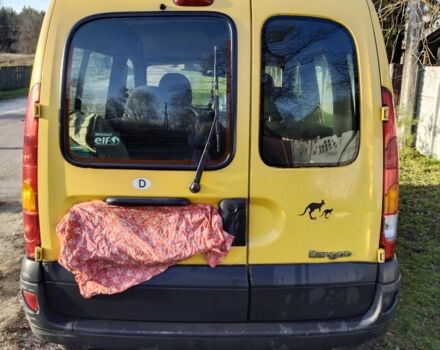 Желтый Рено Кенгу, объемом двигателя 1.5 л и пробегом 158 тыс. км за 4300 $, фото 12 на Automoto.ua