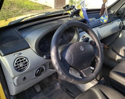 Желтый Рено Кенгу, объемом двигателя 1.5 л и пробегом 158 тыс. км за 4300 $, фото 13 на Automoto.ua