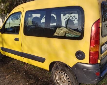 Желтый Рено Кенгу, объемом двигателя 1.5 л и пробегом 158 тыс. км за 4300 $, фото 16 на Automoto.ua