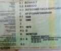 Желтый Рено Кенгу, объемом двигателя 1.9 л и пробегом 200 тыс. км за 2200 $, фото 1 на Automoto.ua