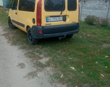 Жовтий Рено Кєнгу, об'ємом двигуна 1.5 л та пробігом 1000 тис. км за 3800 $, фото 1 на Automoto.ua