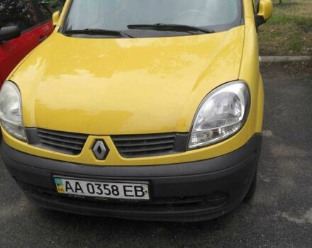 Желтый Рено Кенгу, объемом двигателя 1.4 л и пробегом 165 тыс. км за 3500 $, фото 1 на Automoto.ua