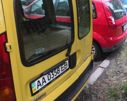 Желтый Рено Кенгу, объемом двигателя 1.4 л и пробегом 165 тыс. км за 3500 $, фото 3 на Automoto.ua