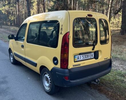 Желтый Рено Кенгу, объемом двигателя 1.5 л и пробегом 500 тыс. км за 3700 $, фото 2 на Automoto.ua