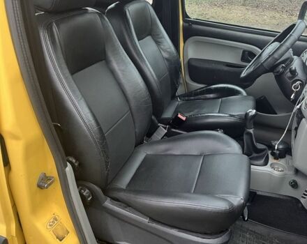 Желтый Рено Кенгу, объемом двигателя 1.5 л и пробегом 500 тыс. км за 3700 $, фото 4 на Automoto.ua