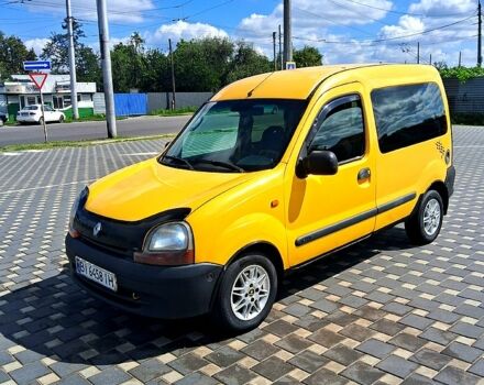 Желтый Рено Кенгу, объемом двигателя 1.1 л и пробегом 390 тыс. км за 2599 $, фото 1 на Automoto.ua