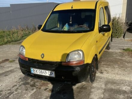 Желтый Рено Кенгу, объемом двигателя 1.9 л и пробегом 233 тыс. км за 2300 $, фото 1 на Automoto.ua