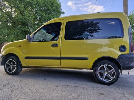 Желтый Рено Кенгу, объемом двигателя 1.9 л и пробегом 280 тыс. км за 2500 $, фото 1 на Automoto.ua