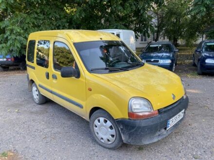 Рено Кенгу 1999 в Умани на Automoto.ua Желтый Рено Кенгу, объемом двигателя 1.9 л и пробегом 300 тыс. км за 2450 $, фото 1 на Automoto.ua