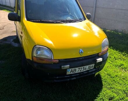 Желтый Рено Кенгу, объемом двигателя 1.9 л и пробегом 300 тыс. км за 850 $, фото 1 на Automoto.ua