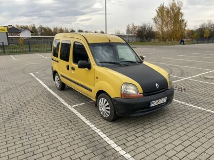 Желтый Рено Кенгу, объемом двигателя 1.9 л и пробегом 330 тыс. км за 2250 $, фото 1 на Automoto.ua