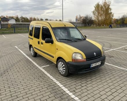 Желтый Рено Кенгу, объемом двигателя 1.9 л и пробегом 330 тыс. км за 2250 $, фото 1 на Automoto.ua