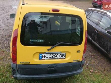 Желтый Рено Кенгу, объемом двигателя 1.87 л и пробегом 265 тыс. км за 3000 $, фото 1 на Automoto.ua