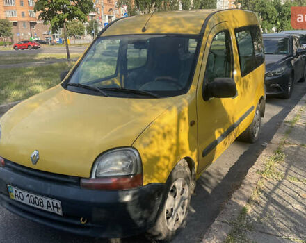 Желтый Рено Кенгу, объемом двигателя 1.9 л и пробегом 250 тыс. км за 2400 $, фото 1 на Automoto.ua