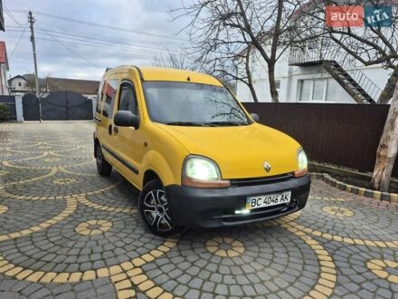 Желтый Рено Кенгу, объемом двигателя 1.9 л и пробегом 300 тыс. км за 2500 $, фото 1 на Automoto.ua