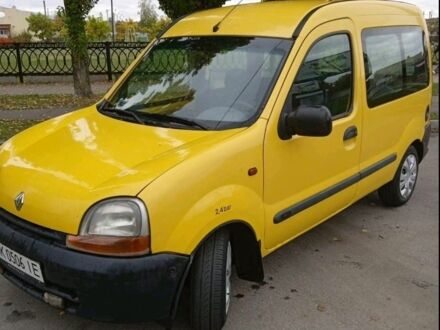 Рено Кенгу 2000 в Миргороде на Automoto.ua Желтый Рено Кенгу, объемом двигателя 1.9 л и пробегом 280 тыс. км за 2999 $, фото 1 на Automoto.ua