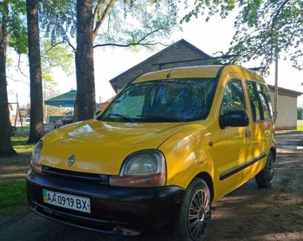 Желтый Рено Кенгу, объемом двигателя 1.9 л и пробегом 160 тыс. км за 2599 $, фото 1 на Automoto.ua