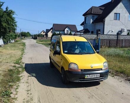 Жовтий Рено Кєнгу, об'ємом двигуна 1.9 л та пробігом 327 тис. км за 1999 $, фото 1 на Automoto.ua