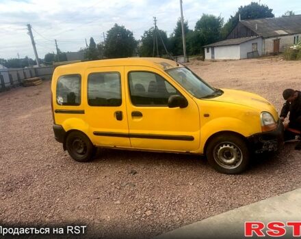 Желтый Рено Кенгу, объемом двигателя 1.9 л и пробегом 250 тыс. км за 1500 $, фото 1 на Automoto.ua