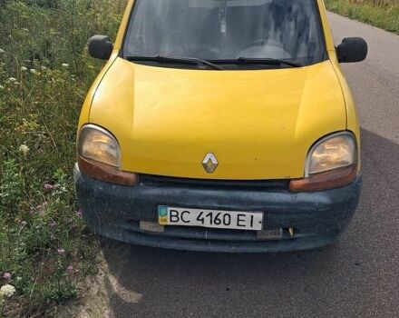 Жовтий Рено Кєнгу, об'ємом двигуна 1.9 л та пробігом 370 тис. км за 1000 $, фото 1 на Automoto.ua