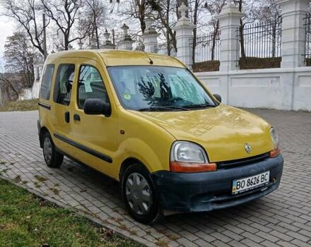 Желтый Рено Кенгу, объемом двигателя 1.87 л и пробегом 285 тыс. км за 2250 $, фото 1 на Automoto.ua