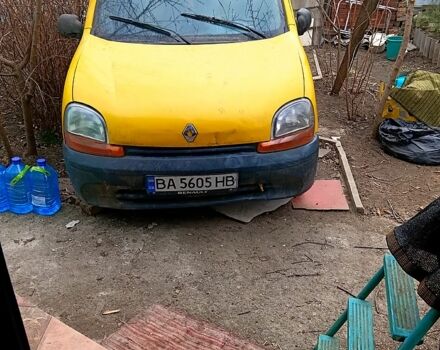 Желтый Рено Кенгу, объемом двигателя 1.9 л и пробегом 270 тыс. км за 1360 $, фото 1 на Automoto.ua