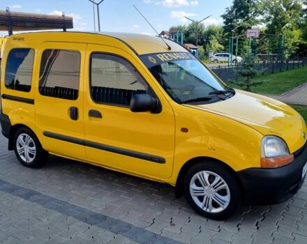 Желтый Рено Кенгу, объемом двигателя 1.9 л и пробегом 348 тыс. км за 2950 $, фото 1 на Automoto.ua
