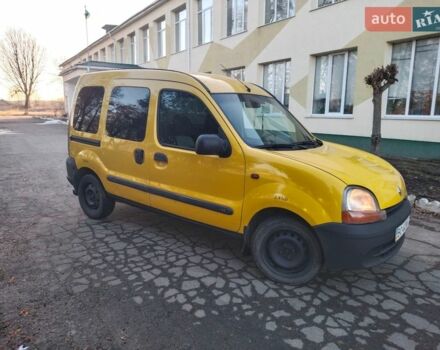 Желтый Рено Кенгу, объемом двигателя 1.87 л и пробегом 350 тыс. км за 1850 $, фото 1 на Automoto.ua