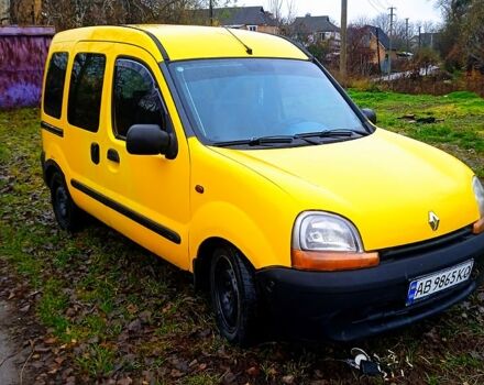Жовтий Рено Кєнгу, об'ємом двигуна 1.9 л та пробігом 300 тис. км за 2800 $, фото 1 на Automoto.ua