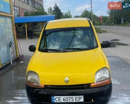 Жовтий Рено Кєнгу, об'ємом двигуна 1.9 л та пробігом 250 тис. км за 2600 $, фото 1 на Automoto.ua