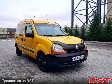 Жовтий Рено Кєнгу, об'ємом двигуна 1.9 л та пробігом 350 тис. км за 2800 $, фото 1 на Automoto.ua