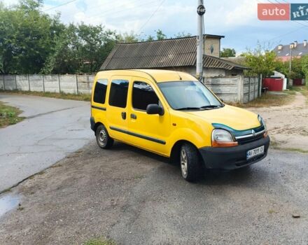 Жовтий Рено Кєнгу, об'ємом двигуна 1.9 л та пробігом 315 тис. км за 3000 $, фото 1 на Automoto.ua