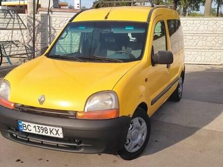 Рено Кенгу 2000 в Любаре на Automoto.ua Желтый Рено Кенгу, объемом двигателя 1.9 л и пробегом 333 тыс. км за 3100 $, фото 1 на Automoto.ua