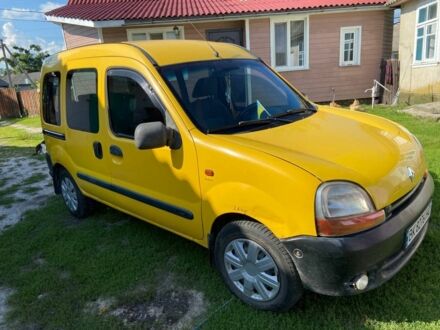 Рено Кенгу 2000 в Ровно на Automoto.ua Желтый Рено Кенгу, объемом двигателя 1.9 л и пробегом 300 тыс. км за 2800 $, фото 1 на Automoto.ua