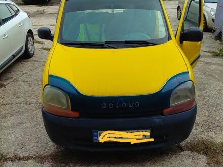 Желтый Рено Кенгу, объемом двигателя 1.87 л и пробегом 186 тыс. км за 2839 $, фото 1 на Automoto.ua