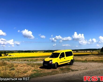 Желтый Рено Кенгу, объемом двигателя 1.9 л и пробегом 350 тыс. км за 1300 $, фото 1 на Automoto.ua