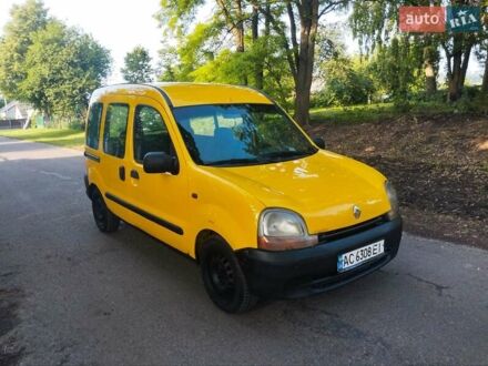 Рено Кєнгу 2000 у Луцьку на Automoto.ua Жовтий Рено Кєнгу, об'ємом двигуна 1.9 л та пробігом 300 тис. км за 1999 $, фото 1 на Automoto.ua