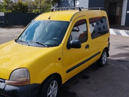 Желтый Рено Кенгу, объемом двигателя 1.9 л и пробегом 185 тыс. км за 2800 $, фото 1 на Automoto.ua