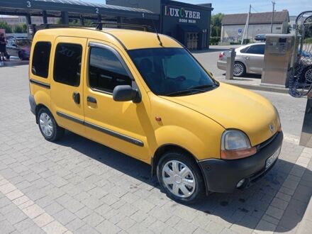 Жовтий Рено Кєнгу, об'ємом двигуна 1.9 л та пробігом 218 тис. км за 3500 $, фото 1 на Automoto.ua
