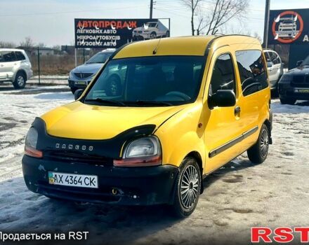 Желтый Рено Кенгу, объемом двигателя 1.9 л и пробегом 290 тыс. км за 2500 $, фото 1 на Automoto.ua