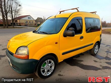 Желтый Рено Кенгу, объемом двигателя 1.9 л и пробегом 265 тыс. км за 2950 $, фото 1 на Automoto.ua
