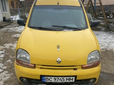 Жовтий Рено Кєнгу, об'ємом двигуна 1.9 л та пробігом 200 тис. км за 1600 $, фото 1 на Automoto.ua