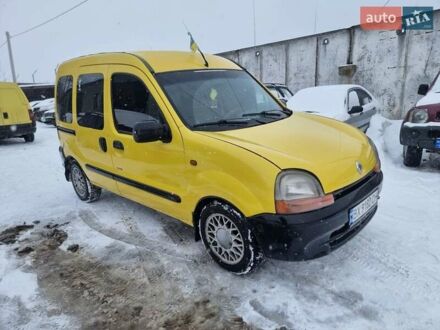 Желтый Рено Кенгу, объемом двигателя 1.87 л и пробегом 340 тыс. км за 2400 $, фото 1 на Automoto.ua