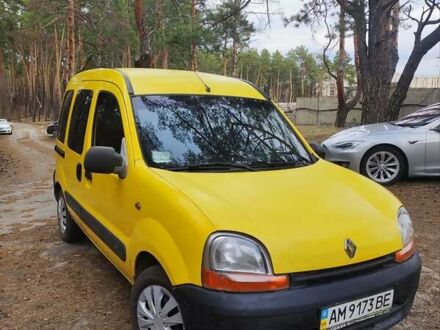 Рено Кенгу 2001 в Киеве на Automoto.ua Желтый Рено Кенгу, объемом двигателя 1.9 л и пробегом 200 тыс. км за 3150 $, фото 1 на Automoto.ua