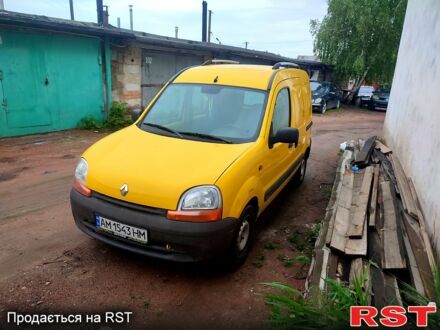 Рено Кенгу 2001 в Коростене на Automoto.ua Желтый Рено Кенгу, объемом двигателя 1.9 л и пробегом 155 тыс. км за 2800 $, фото 1 на Automoto.ua