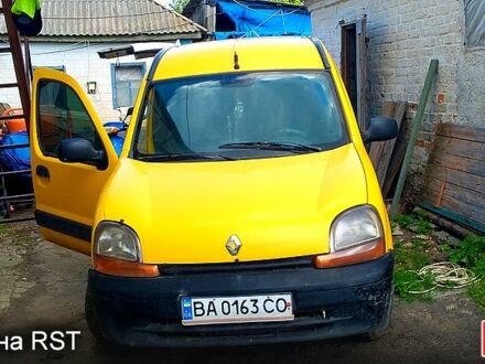 Рено Кенгу 2001 в Новоукраинке на Automoto.ua Желтый Рено Кенгу, объемом двигателя 1.9 л и пробегом 302 тыс. км за 1160 $, фото 1 на Automoto.ua