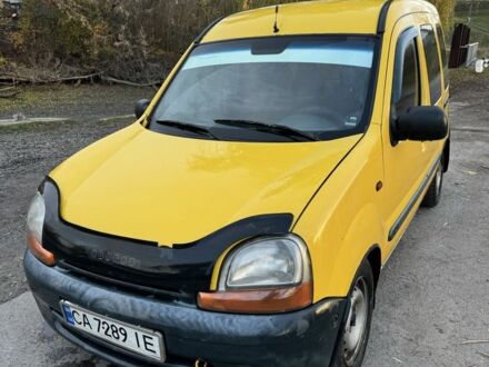 Рено Кенгу 2001 в Умани на Automoto.ua Желтый Рено Кенгу, объемом двигателя 1.9 л и пробегом 252 тыс. км за 2600 $, фото 1 на Automoto.ua