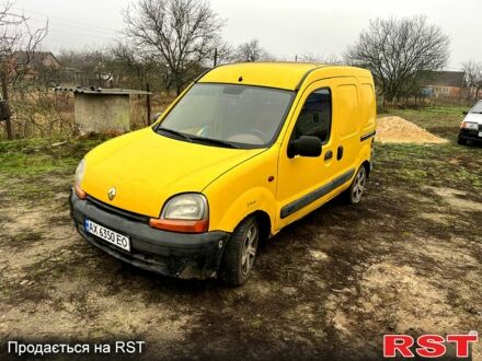 Желтый Рено Кенгу, объемом двигателя 1.9 л и пробегом 450 тыс. км за 1850 $, фото 1 на Automoto.ua