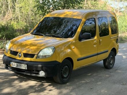 Рено Кенгу 2002 в Вольнянске на Automoto.ua Желтый Рено Кенгу, объемом двигателя 1.9 л и пробегом 300 тыс. км за 2000 $, фото 1 на Automoto.ua