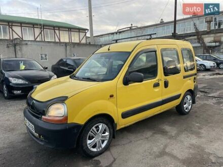 Желтый Рено Кенгу, объемом двигателя 1.87 л и пробегом 250 тыс. км за 2600 $, фото 1 на Automoto.ua